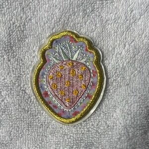 Stoney Clover Lane x LoveShackFancy Colorful Strawberry Embroidered Patch